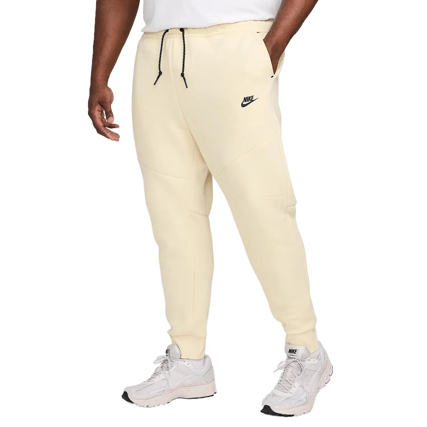 Спортивные брюки Nike Tech Fleece Joggers Light Khaki/Black — фото 4