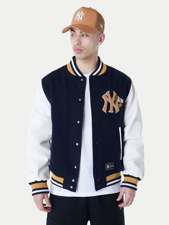 

Куртка-Бомбер стандартный крой Yankees MLB Floral 60596332 New Era, синий