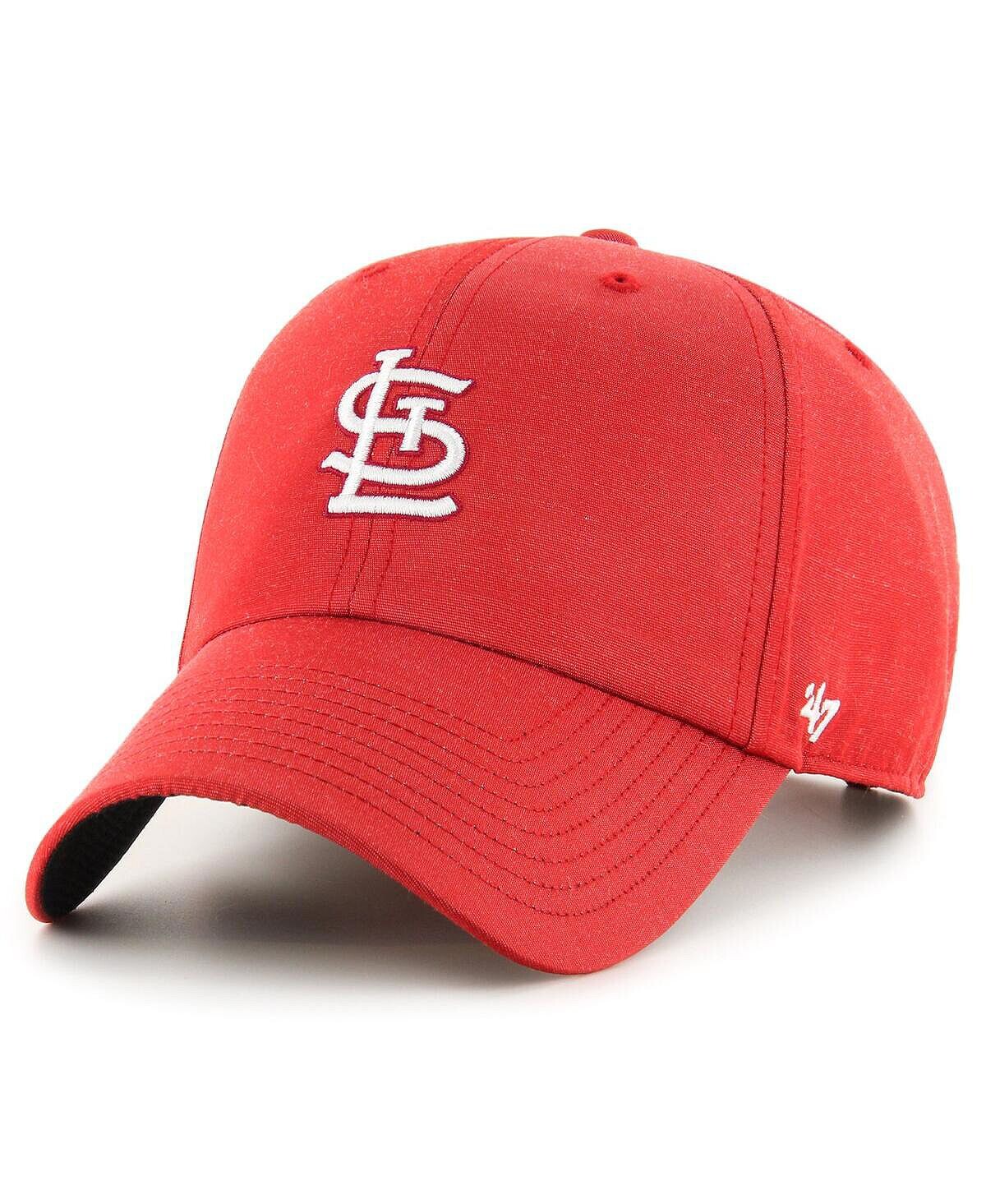 

Мужская красная регулируемая кепка St. Louis Cardinals Oxford Tech Clean Up '47 Brand