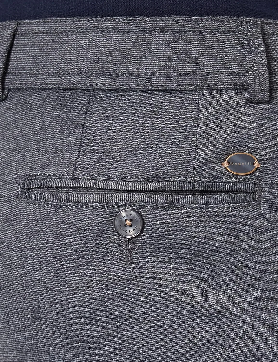 Кроссовки bugatti Men's Chino 4036-36827 Cotton, Comfortable, Slim, Fit, Business, Leisure, Grey-250 — фото 4