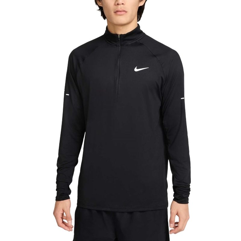 Stride Men's Dri-FIT 1/4-Zip Running Top Nike, черный — фото 3