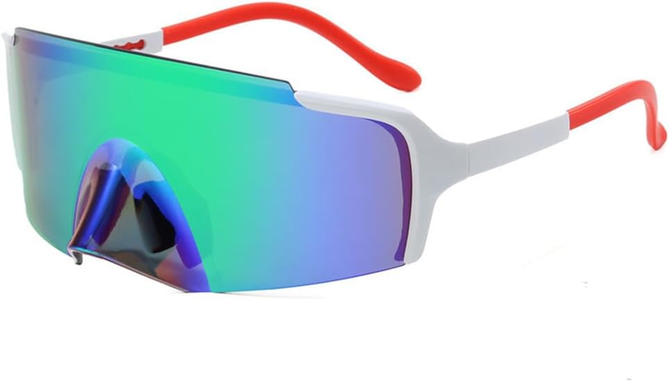 

Солнцезащитные очки для активного отдыха на открытом воздухе для мужчин и женщин, походные очки, велосипедные очки, солнцезащитные очки без оправы с индивидуальным дизайном KTUCN, Green