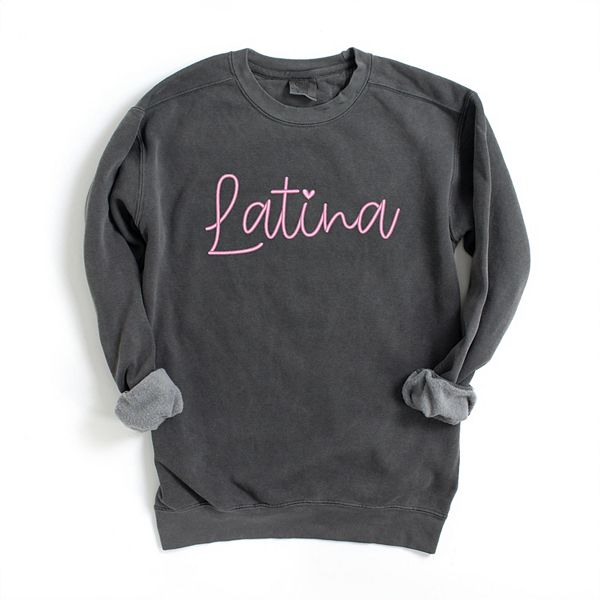 

Вышитая футболка latina cursive - женский окрашенный графический свитшот Simply Sage Market, Pepper, Зеленый, Вышитая футболка latina cursive - женский окрашенный графический свитшот Simply Sage Market, Pepper