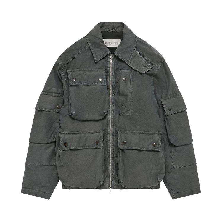 

Блузон Dries Van Noten Loose Fit Blouson Grey, серый