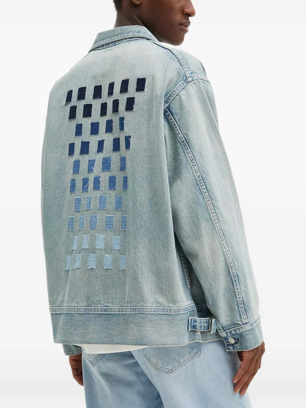 Джинсовая куртка с накладными карманами Levi'S, синий — фото 4