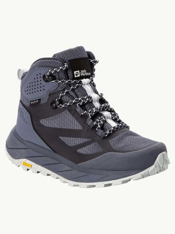 

Походные ботинки Jack Wolfskin TERRAVENTURE TEXAPORE MID W, серый