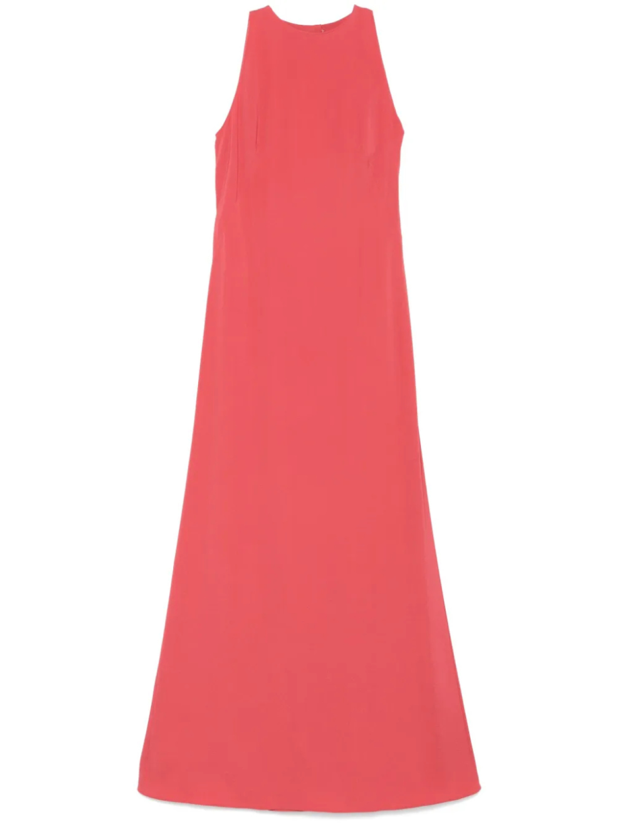 

Платье макси с вышивкой Alberta Ferretti, розовый