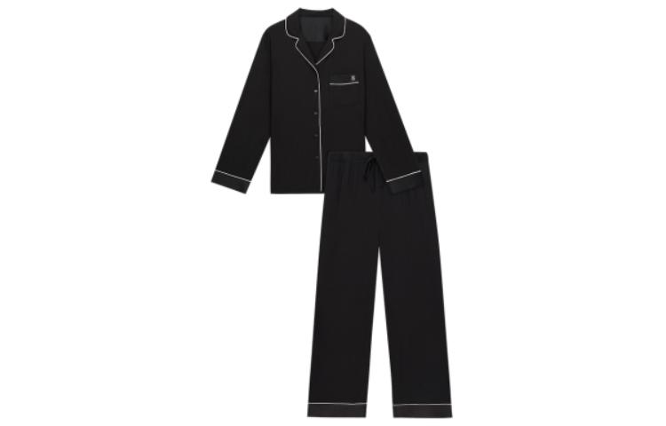 

Пижамный комплект Victoria's Secret для женщин, черный