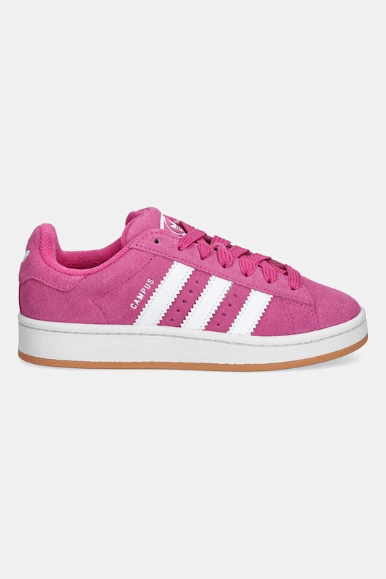 Детские замшевые кроссовки Campus 00s Adidas Originals, розовый — фото 2
