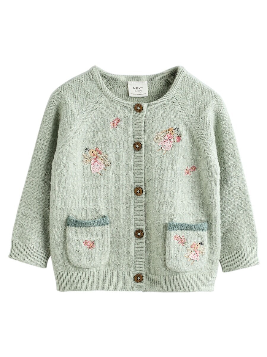 

Вязаный кардиган Next Knit Cardigan, зеленый