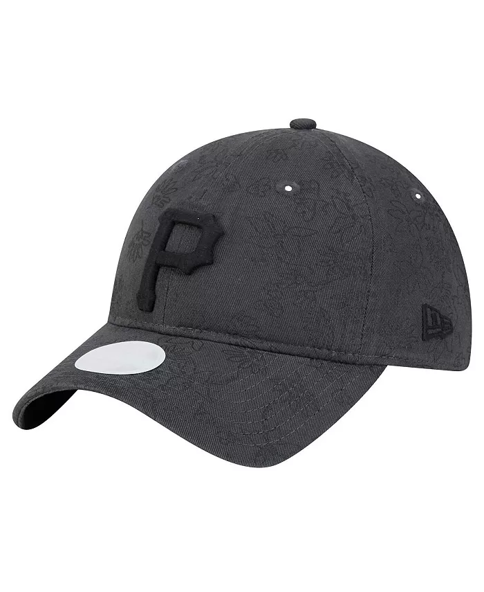 

Женская черная регулируемая бейсболка Pittsburgh Pirates Tonal Floral 9TWENTY New Era