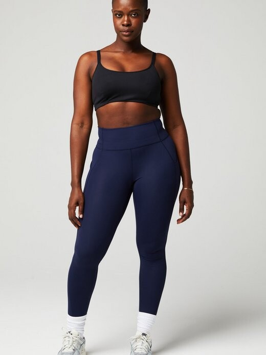 

Леггинсы oasis pureluxe с завышенной талией Fabletics, синий