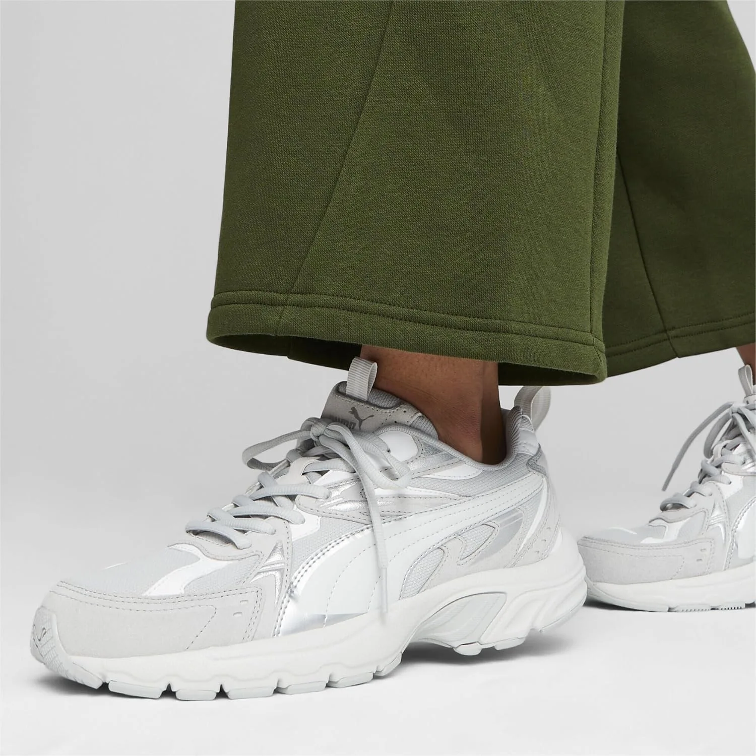 Кроссовки PUMA Milenio Tech для взрослых, серый — фото 2