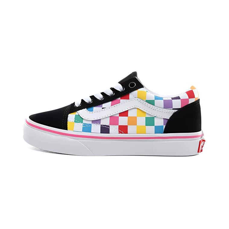 

Кроссовки Vans Old Skool Little Kids 'Rainbow Checkerboard'