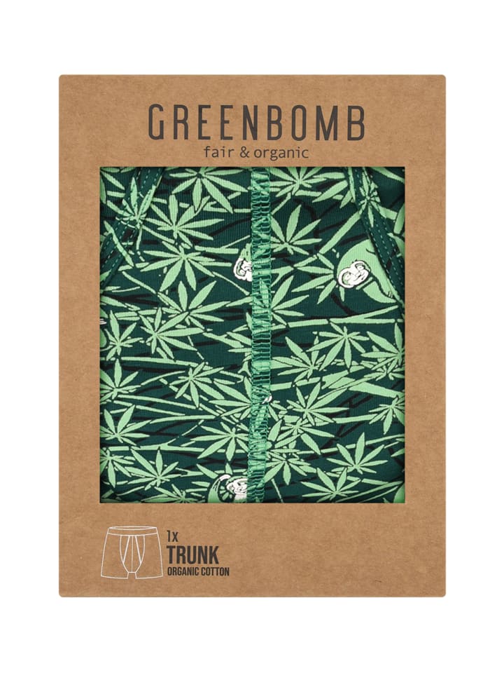 

Боксеры GreenBomb, темно-зеленый