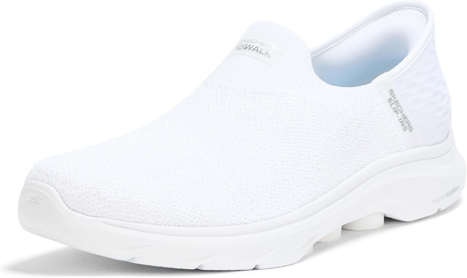 

Мужские кроссовки Skechers Gowalk Arch Fit на шнуровке - спортивные удобные слипоны для ходьбы, белый