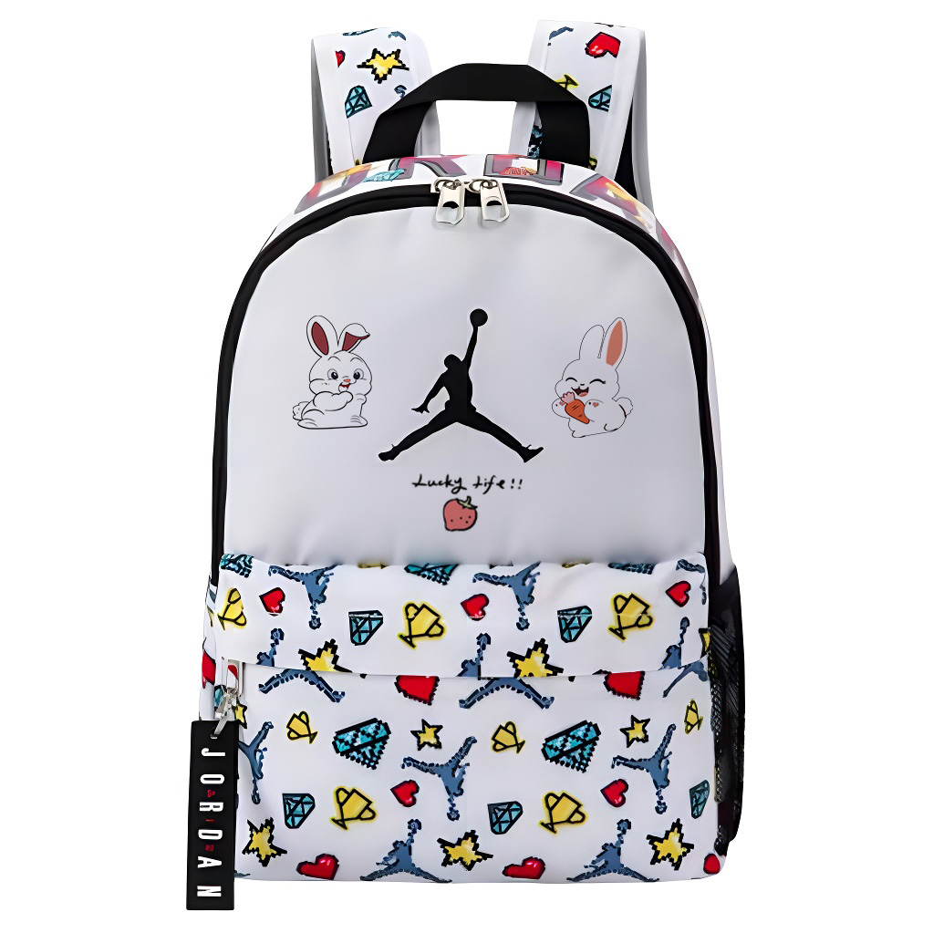 

Jordan Полиэстеровый рюкзак женский белый, Rabbit