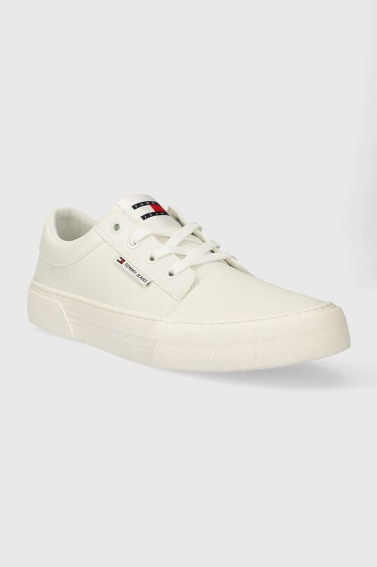 Кроссовки TJM VULC. СКЕЙТ-ДЕРБИ ЭСС Tommy Jeans, белый — фото 2