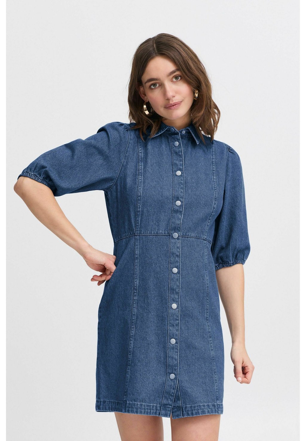 

Джинсовое платье BYKAPUCA b.young by Zalando, синий