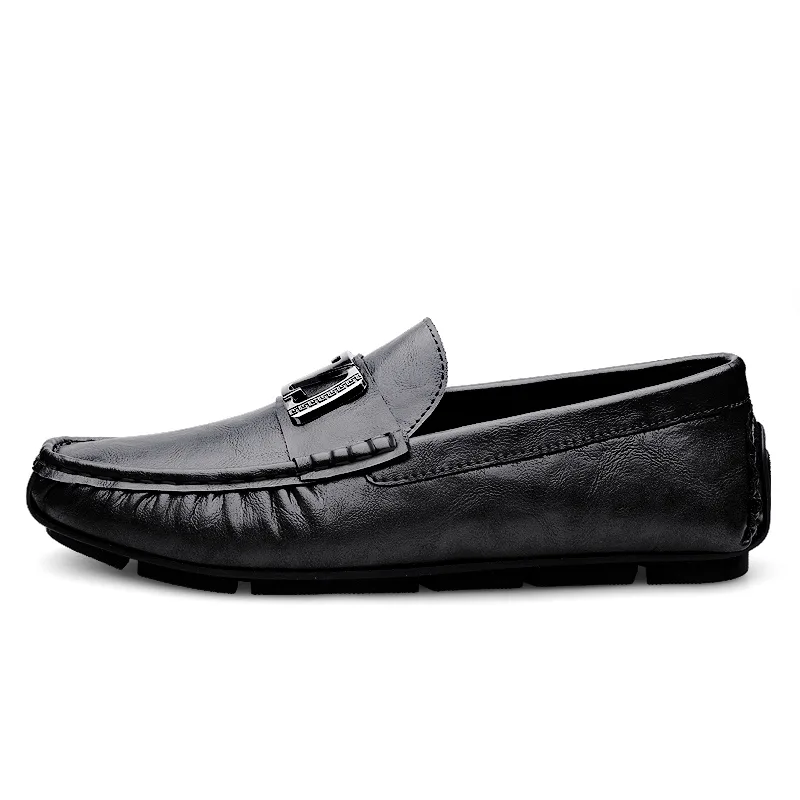 H2 Мужские повседневные туфли low top черные/коричневые