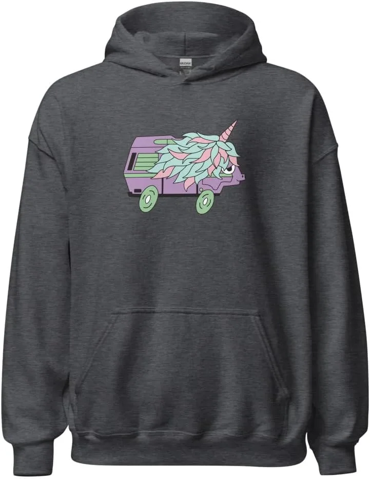 

GoWesty Gab Nelson High-Top Hazel Unicorn Vanagon 1980s Camper Van Unisex худи