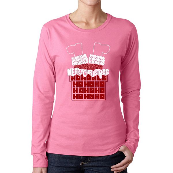 

Футболка с длинным рукавом Chimney santa La Pop Art, Pink, Розовый, Футболка с длинным рукавом Chimney santa La Pop Art, Pink