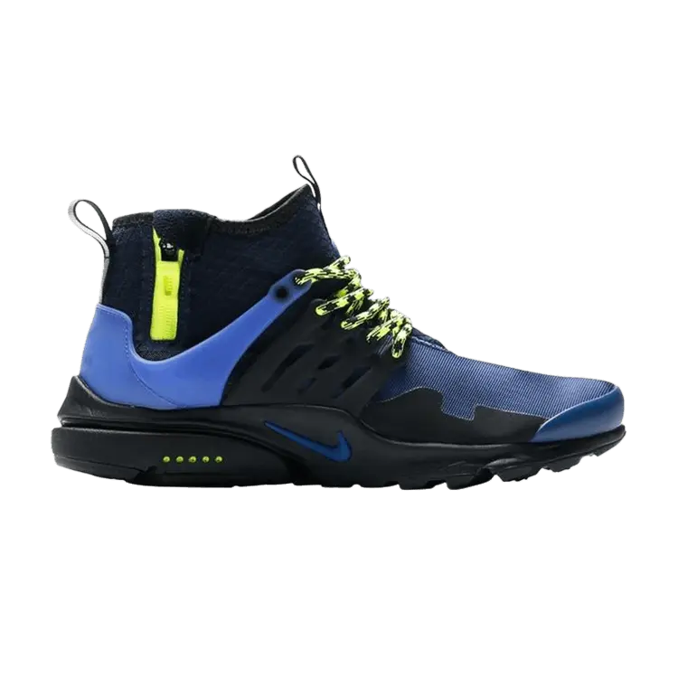 

Кроссовки Air Presto Mid Utility 'Navy Volt', синий