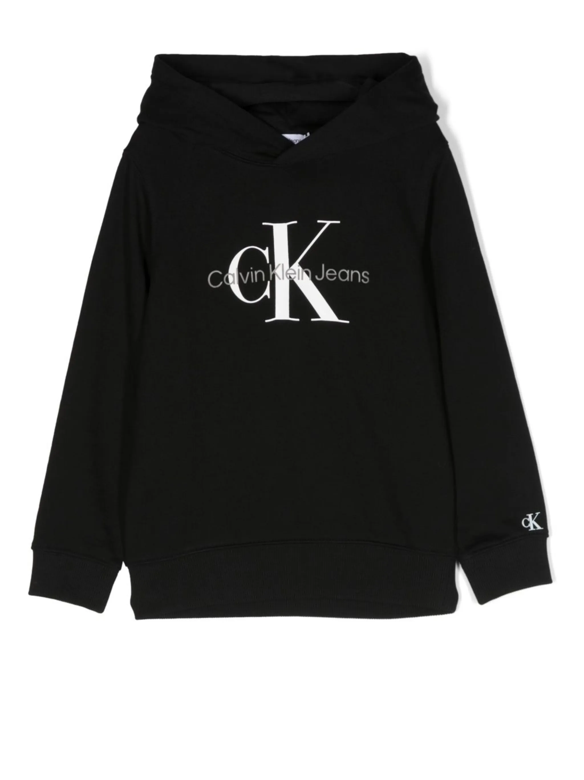 

Худи с логотипом Calvin Klein Kids, черный