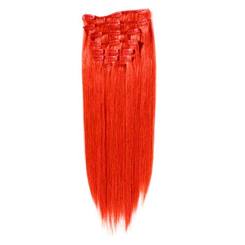 

Накладные волосы fashiongirl clip-in extensions #60 platinblond - 65 cm Fashiongirl, feuerrot - 65 cm, количество 1 шт.