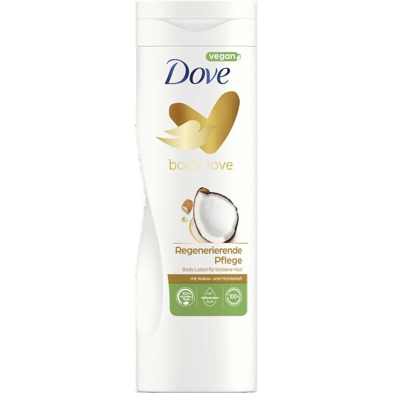 

Body Love восстанавливающий уход лосьон для тела Dove, 400 ml