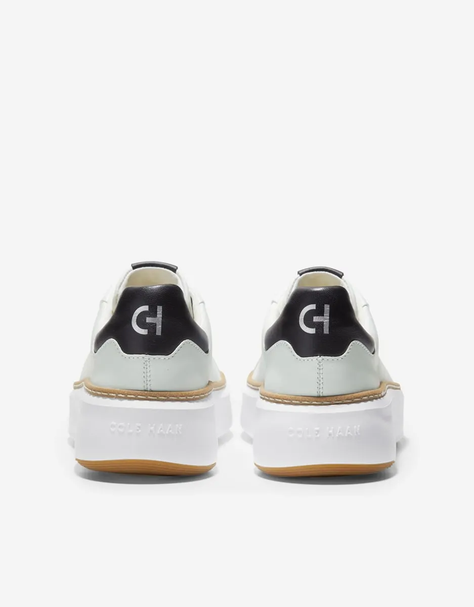 Женские кожаные кроссовки, сделанные из легкой и гибкой кожи Cole Haan, бежевый — фото 2