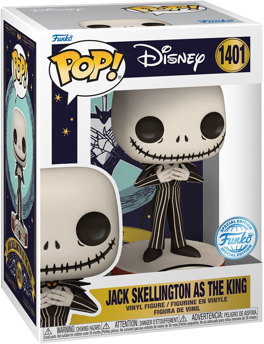 

Виниловая фигурка Jack Skellington as the King Vinyl Figur 1401 от The Nightmare Before Christmas, Серый, Виниловая фигурка Jack Skellington as the King Vinyl Figur 1401 от The Nightmare Before Christmas