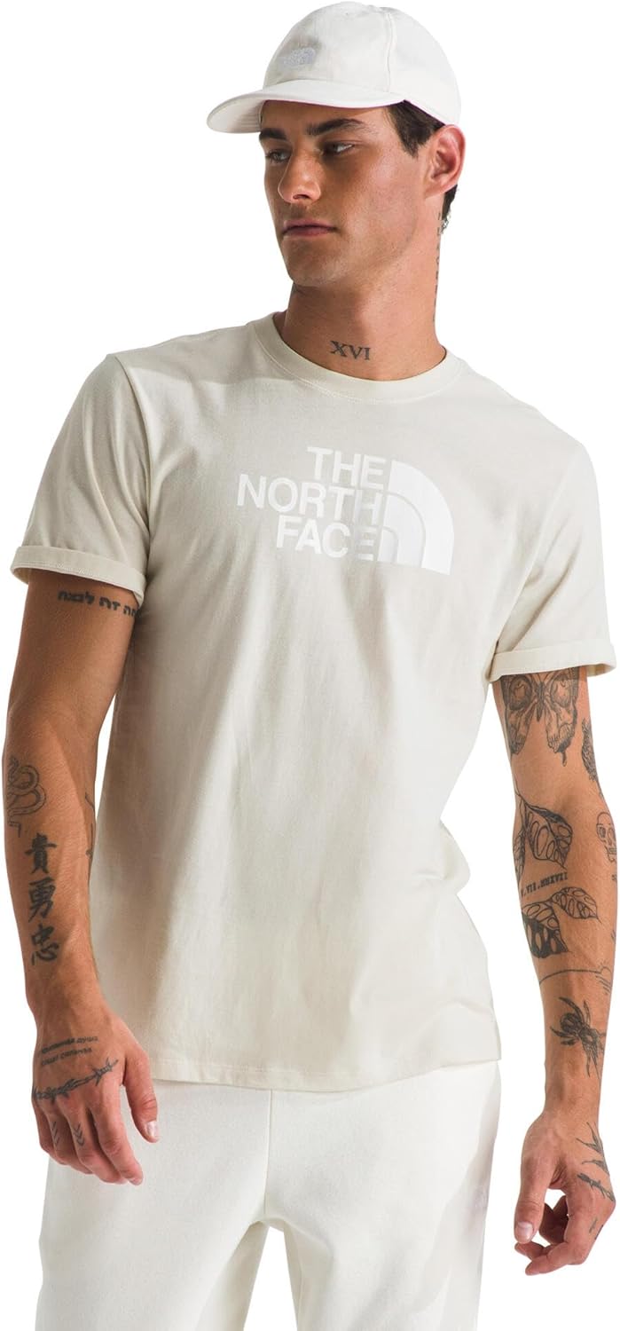 

Футболка с коротким рукавом The North Face Core Half Dome | Обычный крой, хлопковая майка с принтом и ребристым воротником, White Dune/Tnf White, Белый, Футболка с коротким рукавом The North Face Core Half Dome | Обычный крой, хлопковая майка с принтом и 