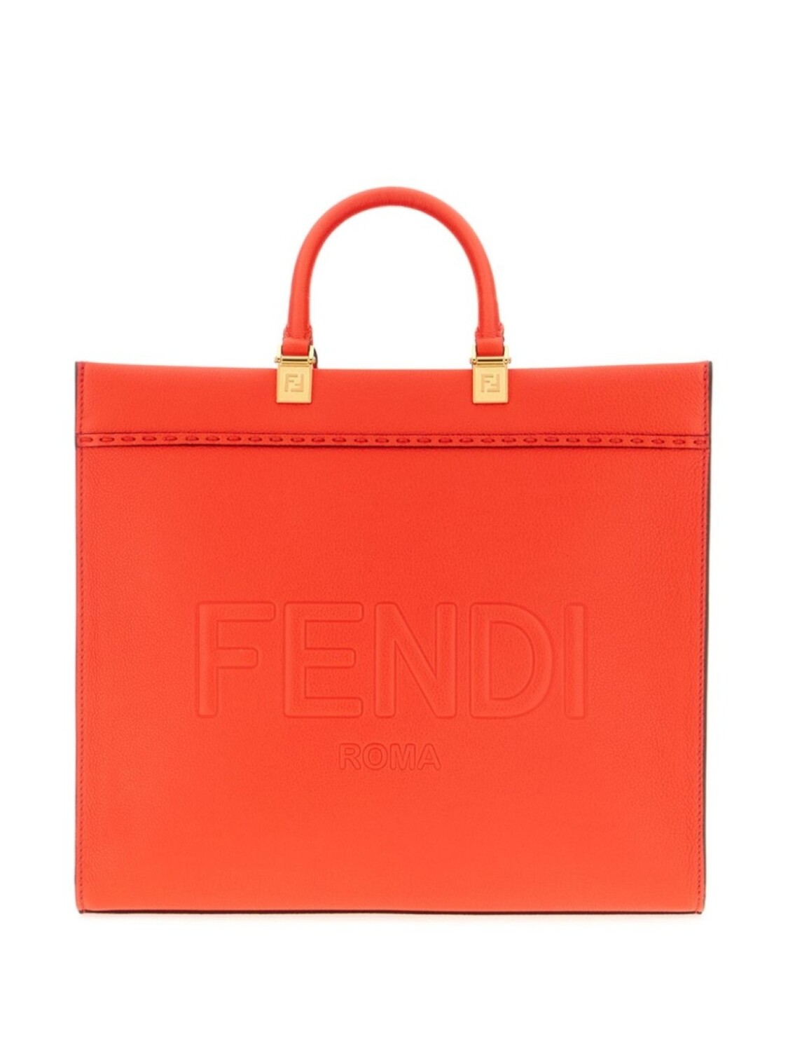 

Сумка из кожи Sunshine FENDI, красный
