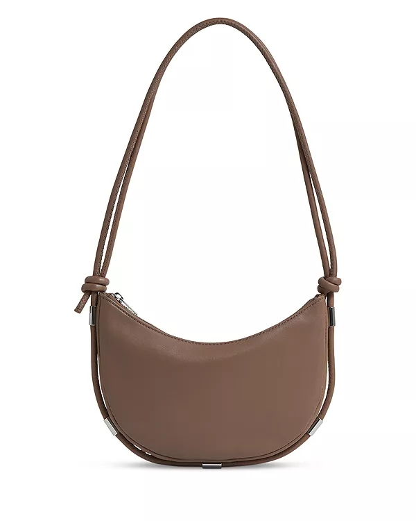 

Кожаная сумка через плечо "Харриет" с веревкой Reiss, бежевый