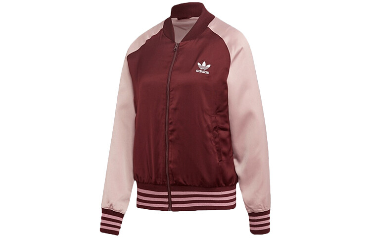 

Бейсбольная майка SATIN BOMBER TT женская, ярко-розовая Adidas Originals