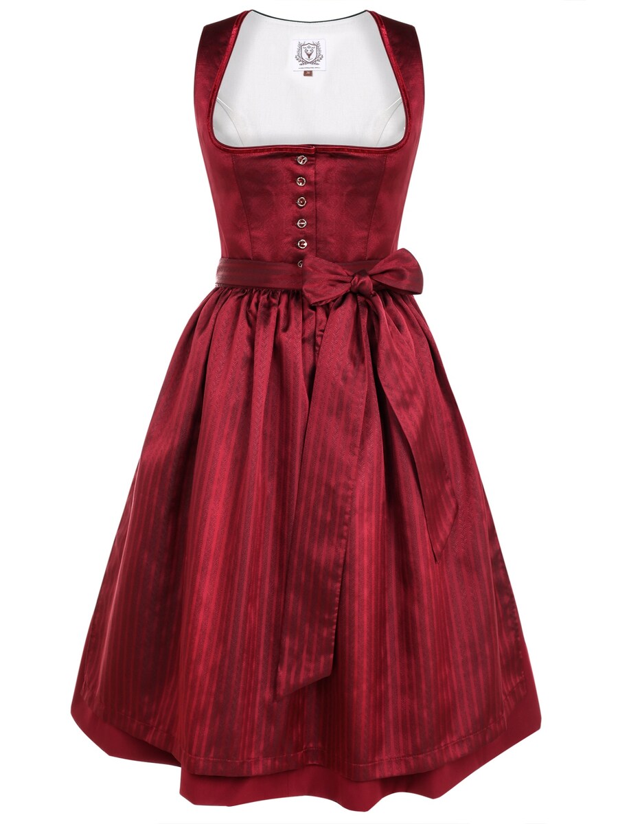 

Широкая юбка в сборку DIRNDLSTERN Herzmutin бордовый, бордовый