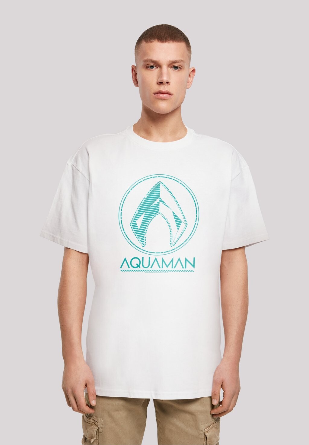 

Футболка с принтом DC COMICS AQUAMAN AQUA F4NT4STIC, белый