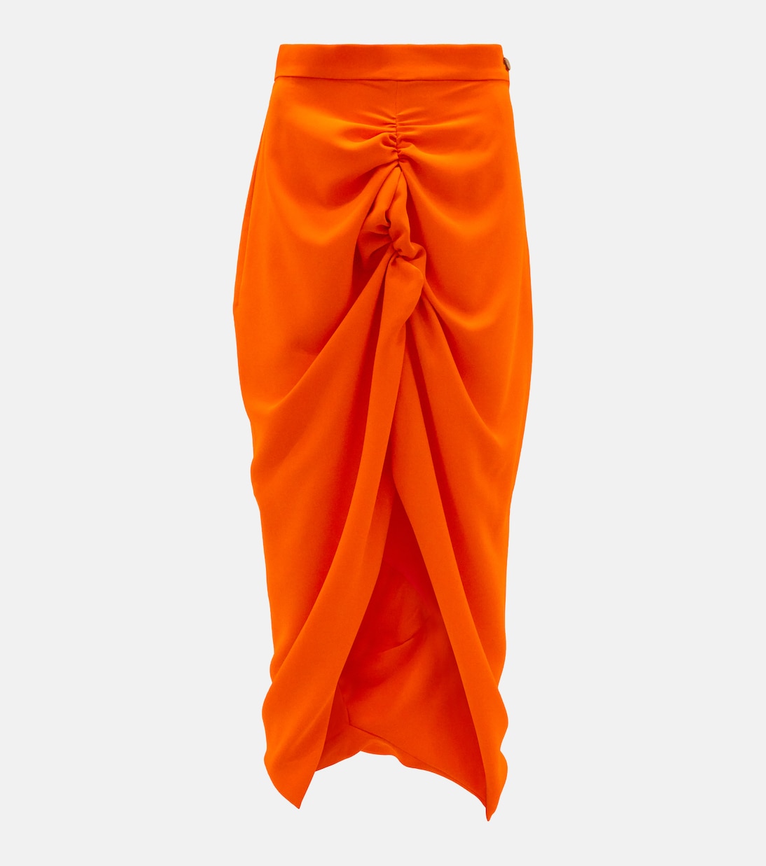 

Юбка миди из крепа Пантера асимметричная Vivienne Westwood, Neon Orange