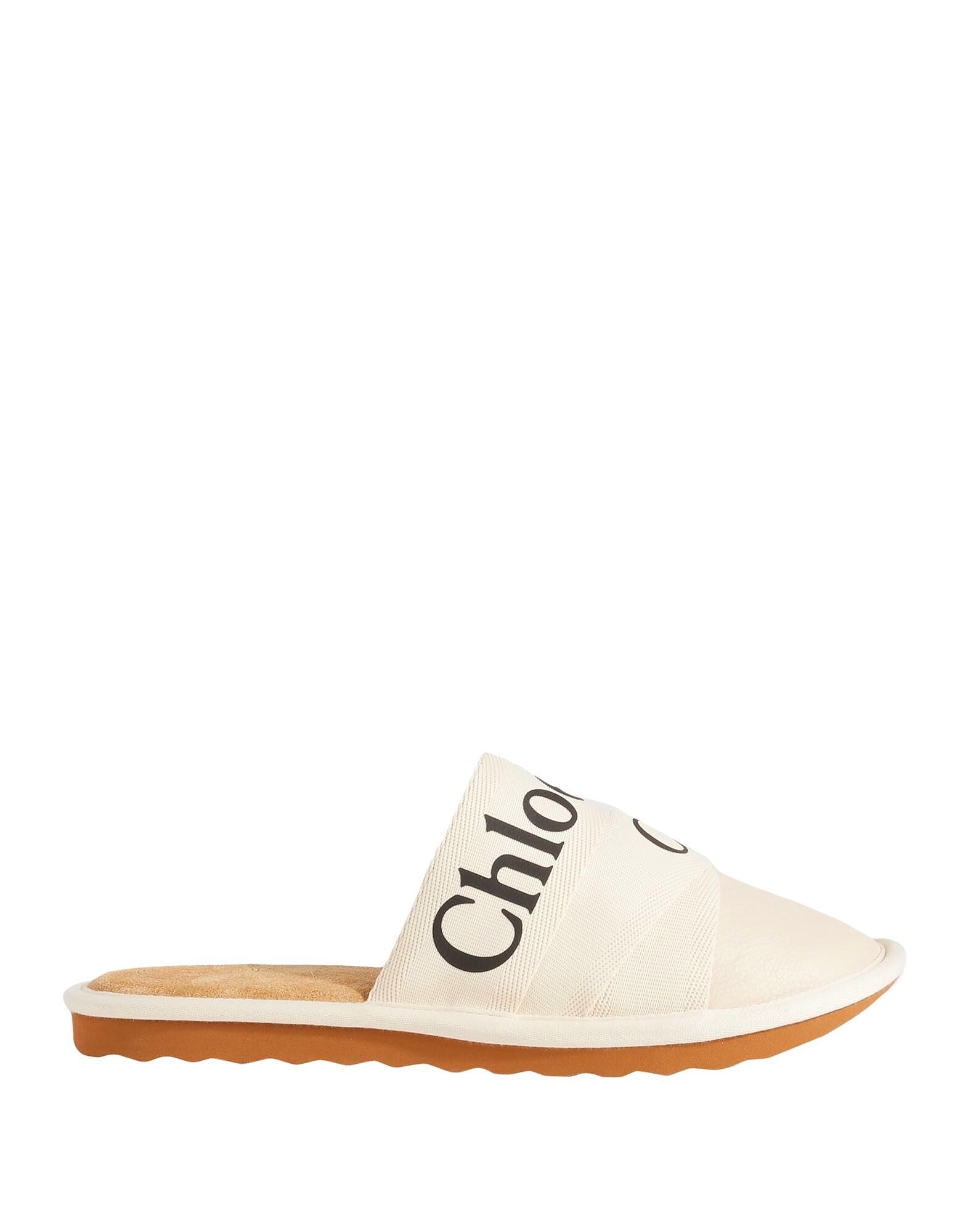 Домашние тапочки Chloé, кремовый