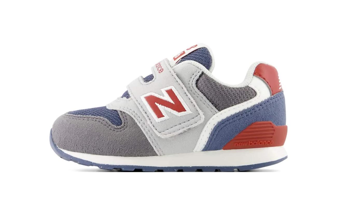 New Balance Удобные низкие детские туфли серого цвета для младенцев и малышей