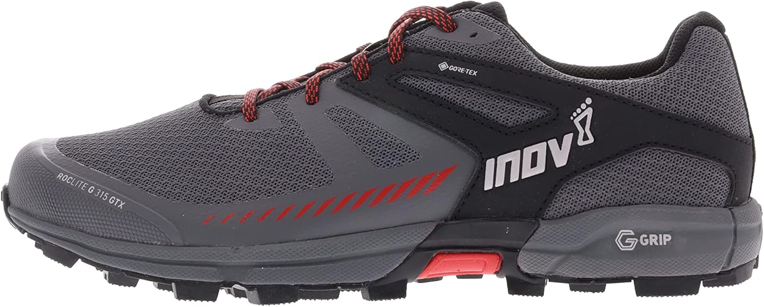 

Мужские кроссовки INOV8 Roclite G 315 GTX V2, серый/черный/красный