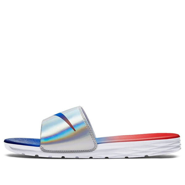 

Тапочки new style benassi solarsoft rio olympics blue/red Nike, синий