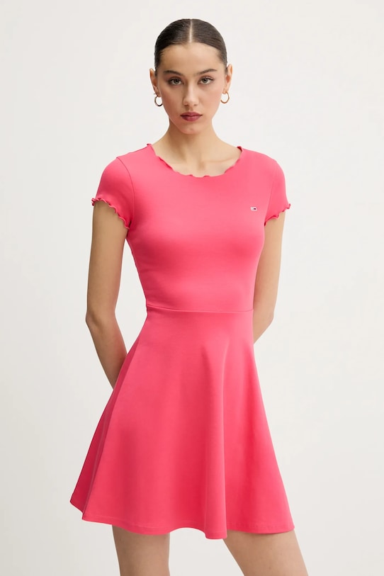 

Платье Tommy Jeans, розовый