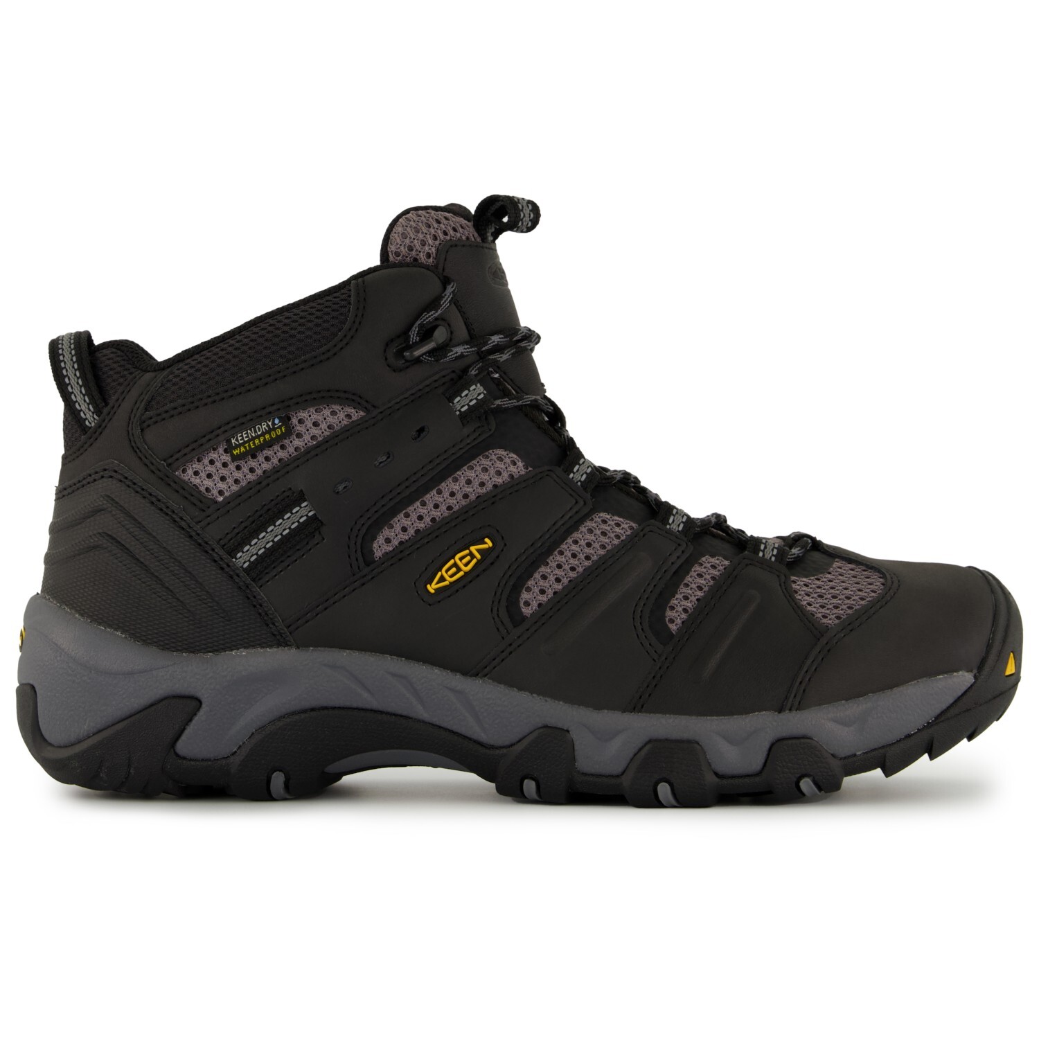 

Ботинки для прогулки Keen Koven Mid WP, цвет Black/Steel Grey