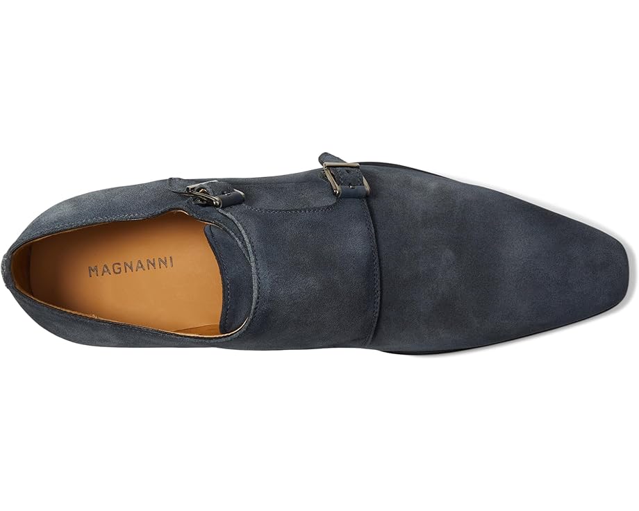 Мужские оксфорды Magnanni 23037-00, Indigo Suede — фото 2