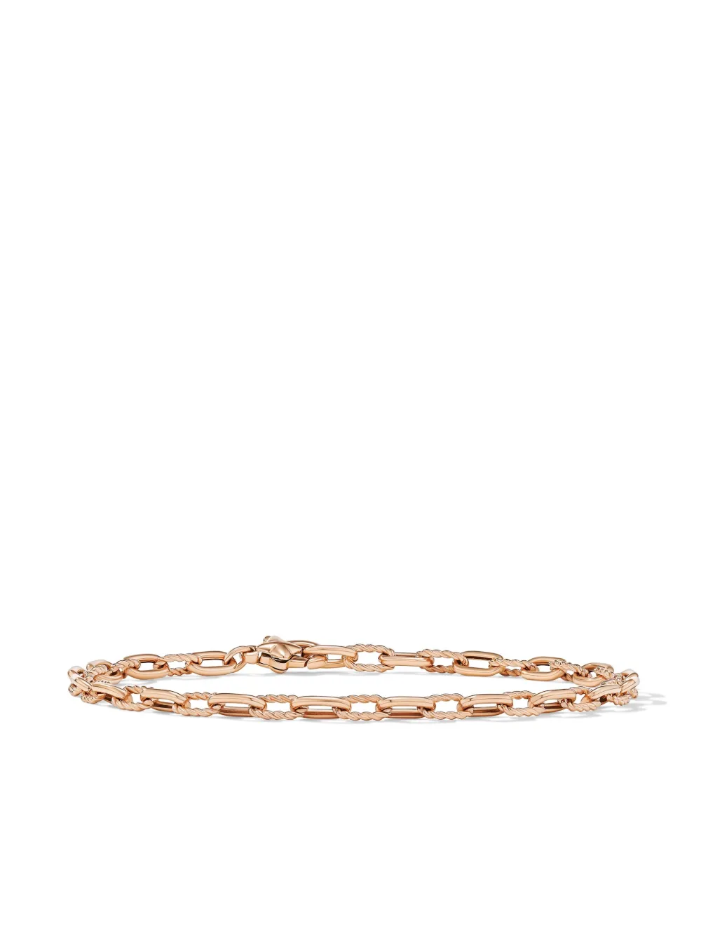 

Браслет Madison из розового золота (3 мм) David Yurman, золотой