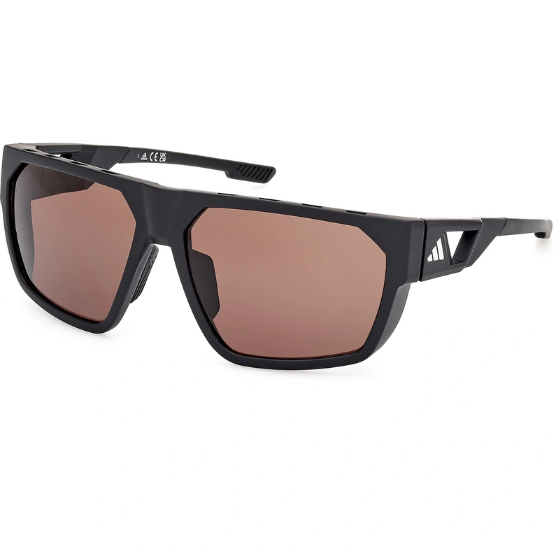 

Спортивные очки Sp0097 Adidas-Eyewear, matte black-brown