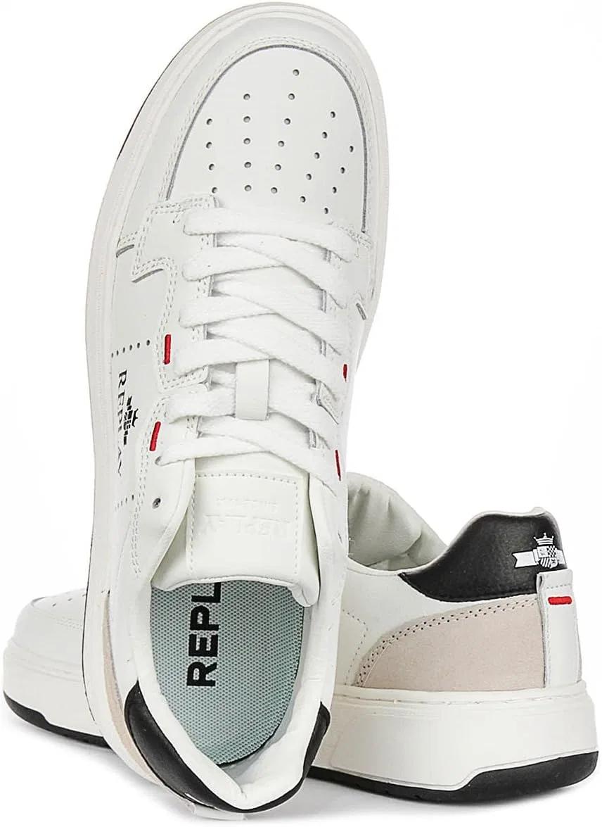 Кроссовки Replay Herren Kai Action Sneaker, 206 Red White — фото 4