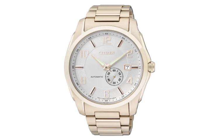 

CITIZEN Часы Automatic Mechanical Movement Japanese / Korean Watch Men's Watch White Dial, Gold